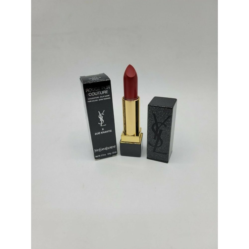 YSL X Zoe Kravitz Limited Edition Rouge Pur Couture - WOLF'S RED NIB